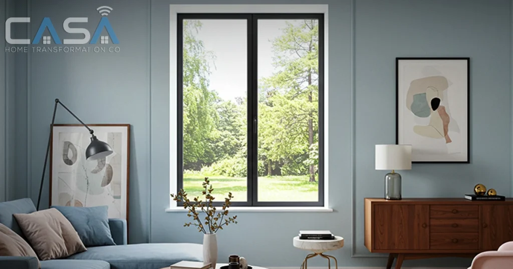 شباك الوميتال اسود