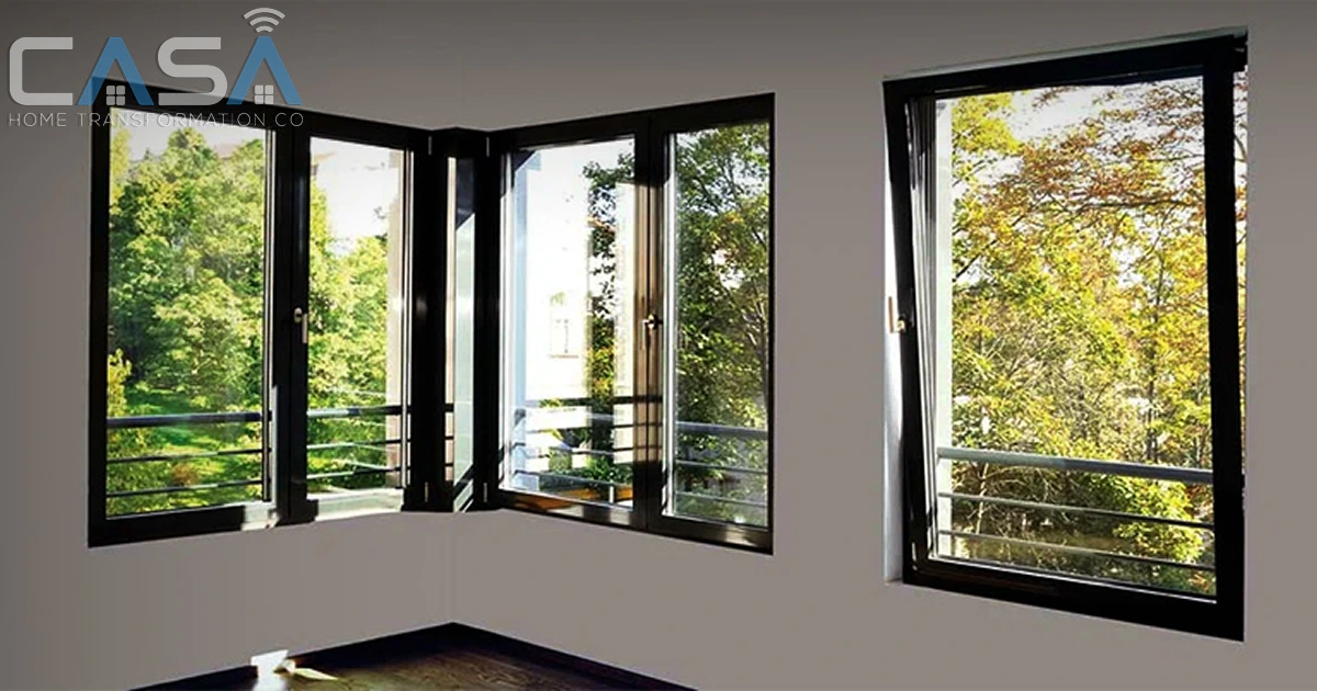 شبابيك الوميتال مودرن