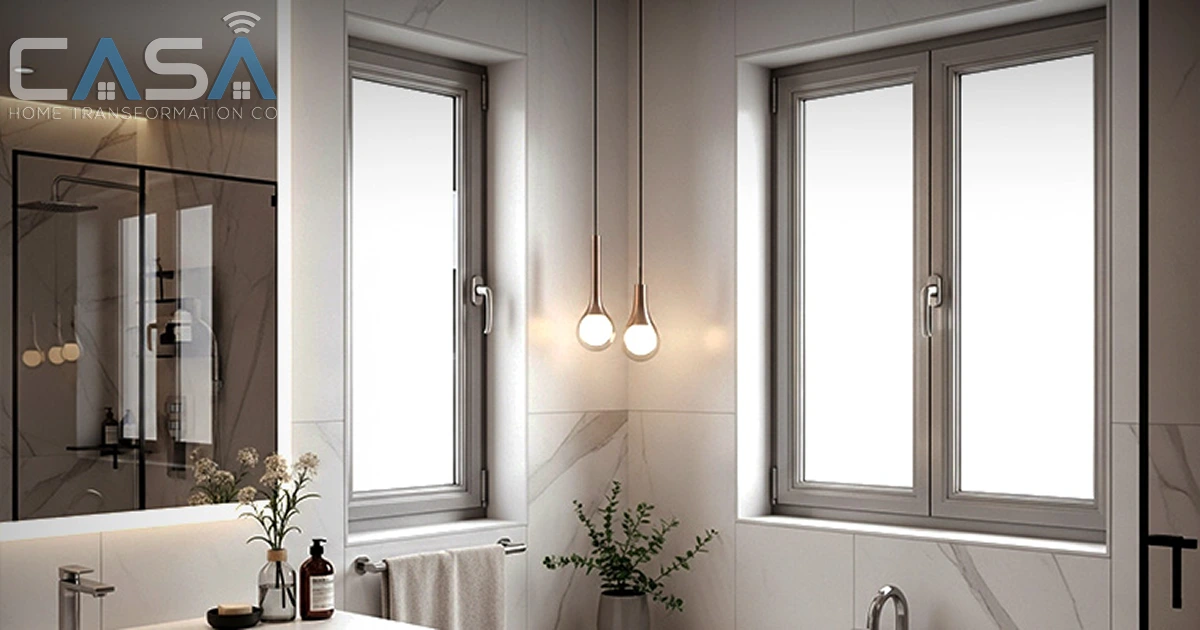 ابواب upvc للحمامات