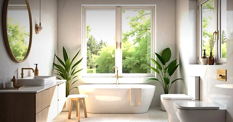 UPVC للحمامات