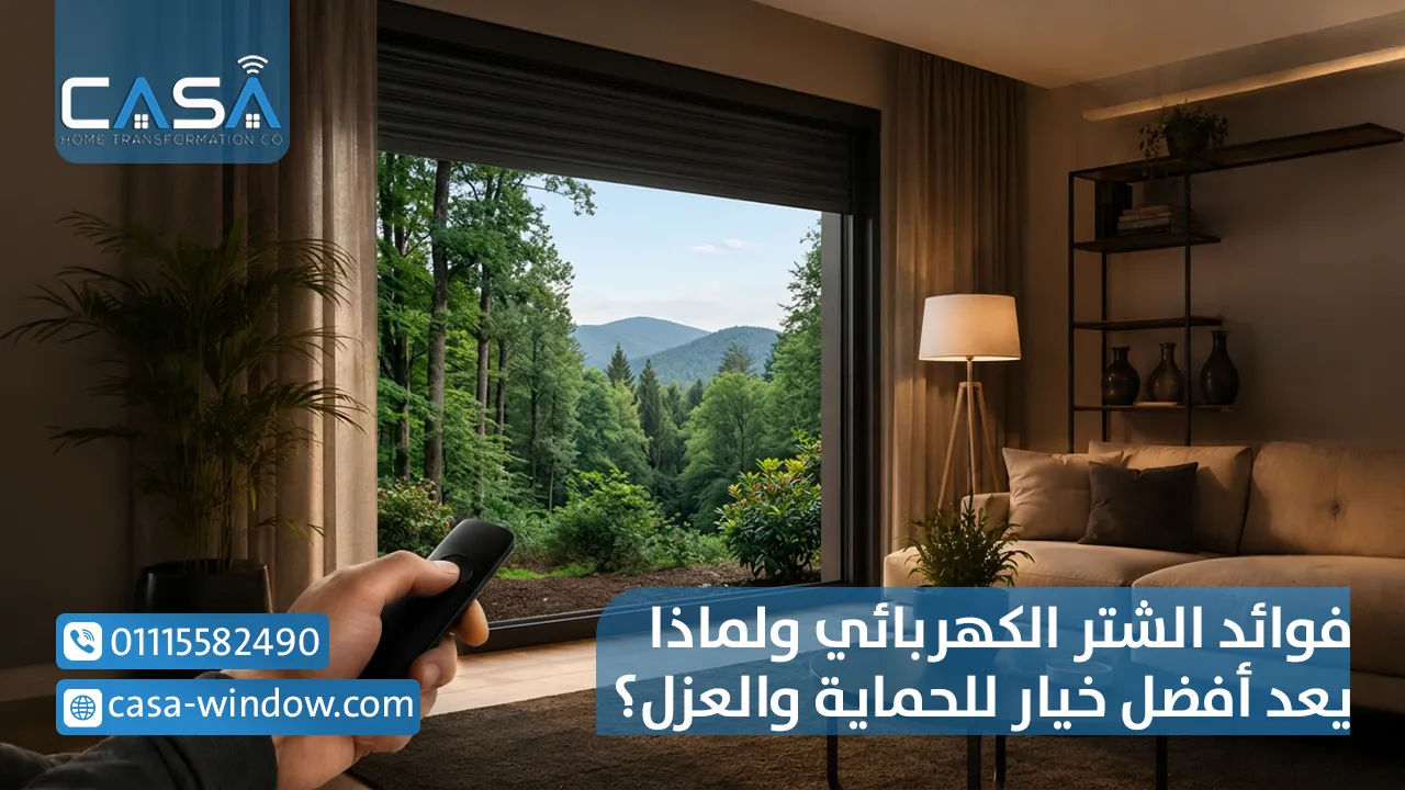 فوائد الشتر الكهربائي ولماذا يعد أفضل خيار للحماية والعزل